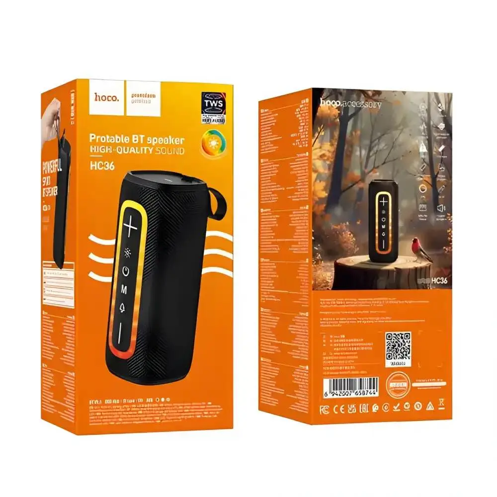 Picture of Hoco HC36 Bluetooth 5.4 portable Speaker -Black
