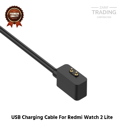 Picture of Redmi Watch 2 Lite Charging Cable High Quality USB Charger Cable USB Charging Cable Dock Bracelet Charger for Redmi Watch 2 Lite Smart Watch (Black)