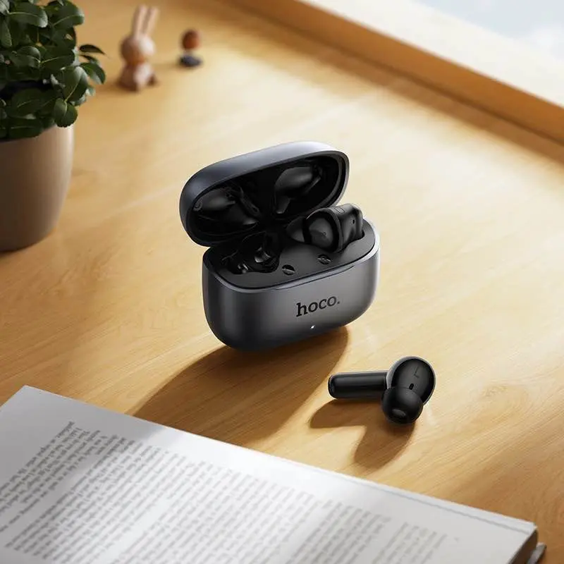 Picture of HOCO EQ27 Fun AI Translation Earbuds ANC+ENC Noise Reduction -Black