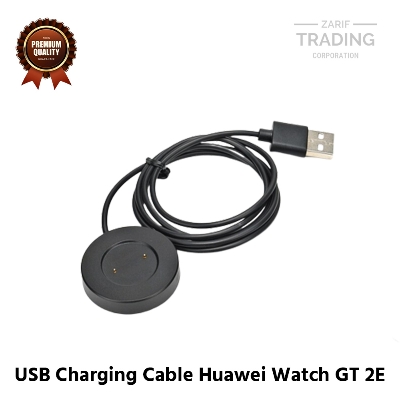 Picture of Huawei Watch GT 2E Magnetic Charging Cable High Quality USB Charger Cable USB Charging Cable Dock Bracelet Charger for Huawei Watch GT 2E (Black)