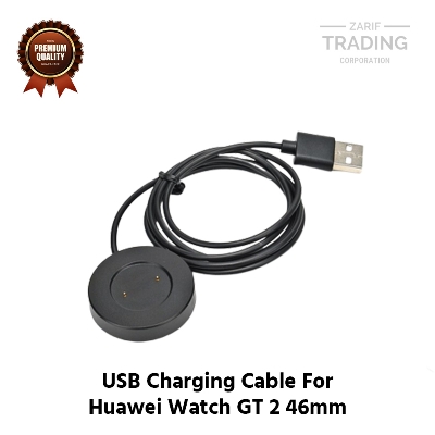 Picture of Huawei Watch GT 2 46mm Magnetic Charging Cable High Quality USB Charger Cable USB Charging Cable Dock Bracelet Charger for Huawei Watch GT 2 46mm (Black)