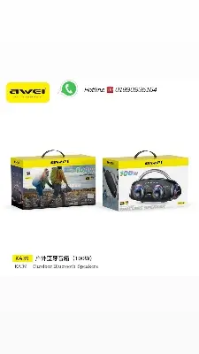 Picture of Awei KA39 100W Bluetooth Speaker -Black