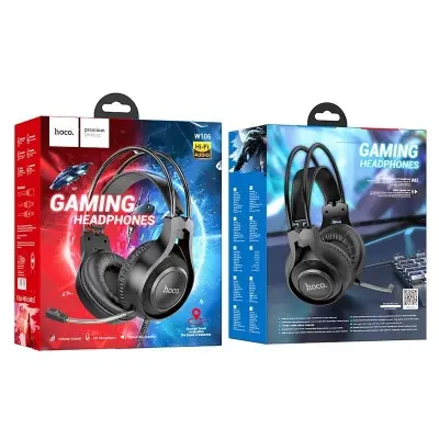 Picture of Hoco W106 Tiger Gaming Headphone -Black