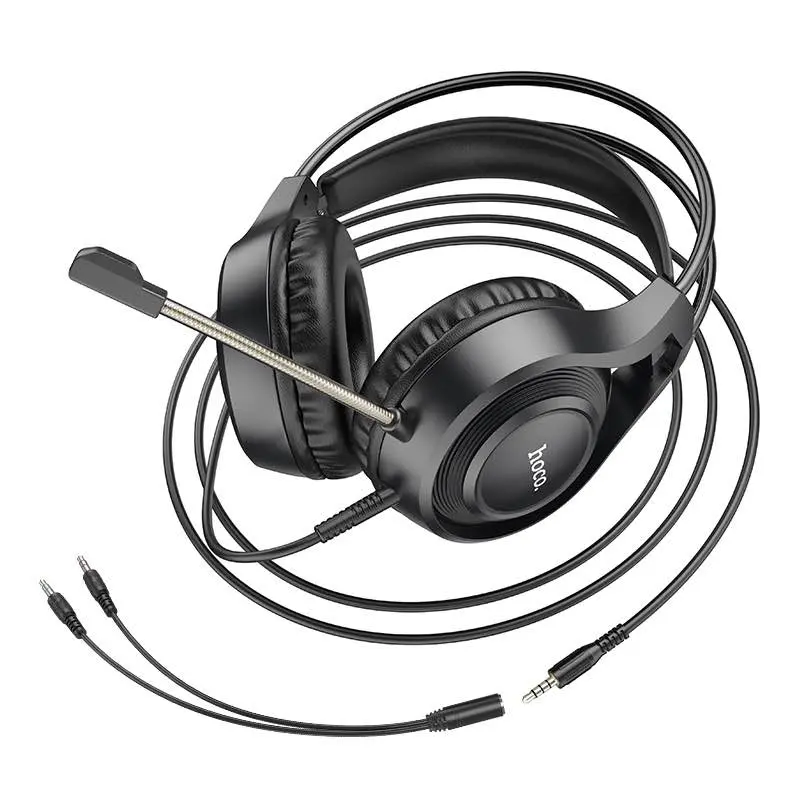 Picture of Hoco W106 Tiger Gaming Headphone -Black