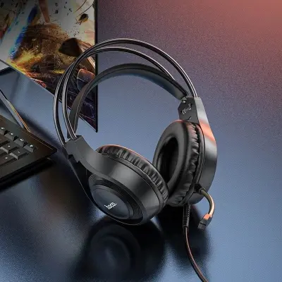 Picture of Hoco W106 Tiger Gaming Headphone -Black