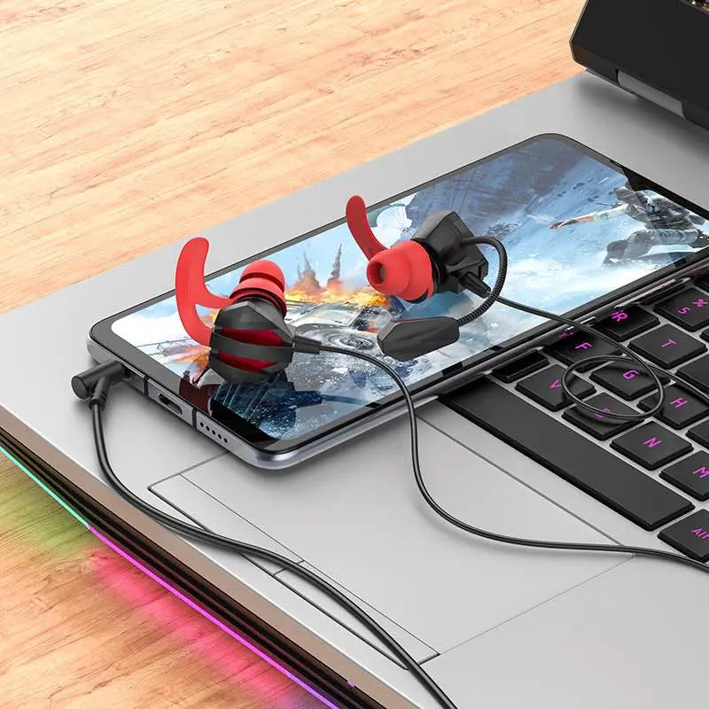 Picture of Hoco M105 Gaming Earphone -Black