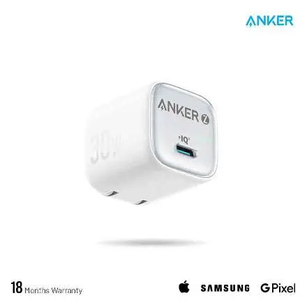 Picture of Anker Zolo 30W PD+IQ Charger Combo -White