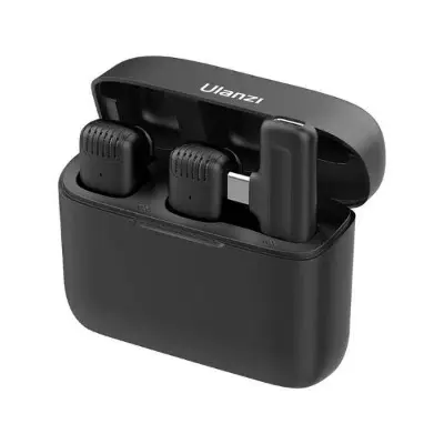 Picture of Ulanzi J12 Wireless Lavalier Microphone Type-C Edition -Black