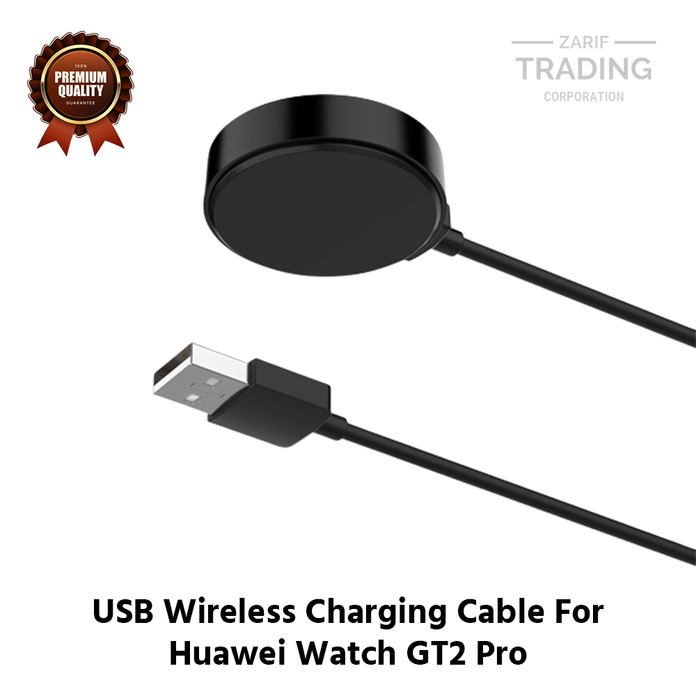 Picture of Huawei Watch GT2 Pro Wireless Charging Cable High Quality USB Charger Cable USB Charging Cable Dock Bracelet Charger For Huawei Watch GT2 Pro Smart Watch (Black)