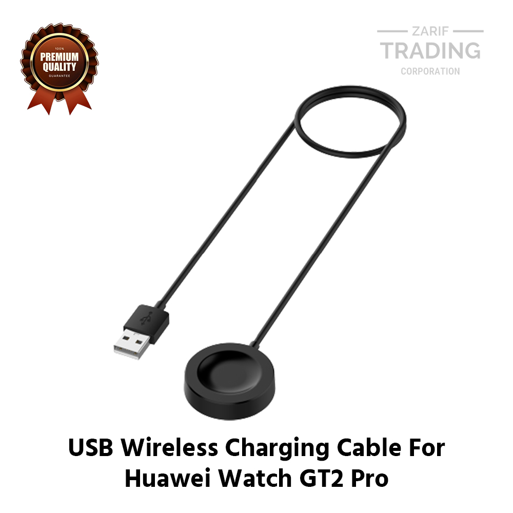 Picture of Huawei Watch GT2 Pro Wireless Charging Cable High Quality USB Charger Cable USB Charging Cable Dock Bracelet Charger For Huawei Watch GT2 Pro Smart Watch (Black)