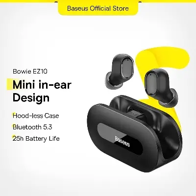 Picture of Baseus Bowie E10 True Wireless Earbuds -Black