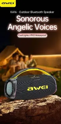 Picture of Awei KA16 Wireless 60W Bluetooth Speaker -Black