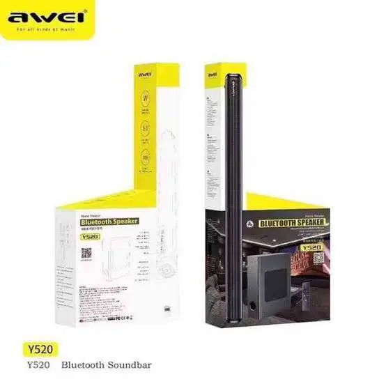 Picture of Awei Y520 Home Theater Bluetooth Soundbar Speaker -Black