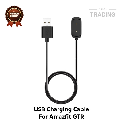 Picture of Amazfit GTR Magnetic Charging Cable High Quality USB Charger Cable USB Charging Cable Dock Bracelet Charger for Amazfit GTR Smart Watch (Black)