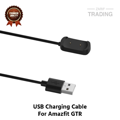 Picture of Amazfit GTR Magnetic Charging Cable High Quality USB Charger Cable USB Charging Cable Dock Bracelet Charger for Amazfit GTR Smart Watch (Black)