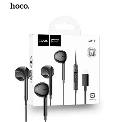 Picture of Hoco M111 Primero Digital Earphone for iPhone -Black