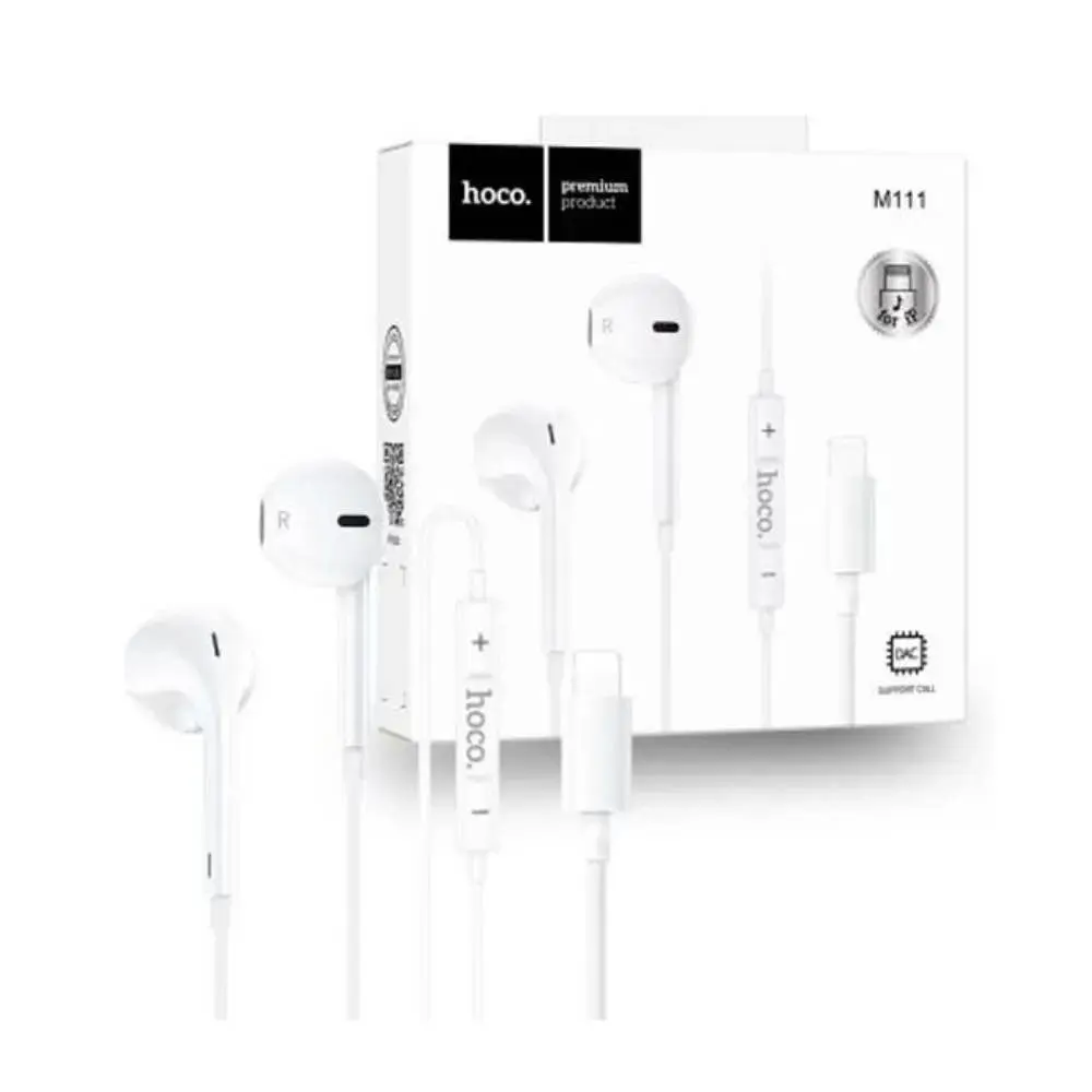 Picture of Hoco M111 Primero Digital Earphone for iPhone -Black