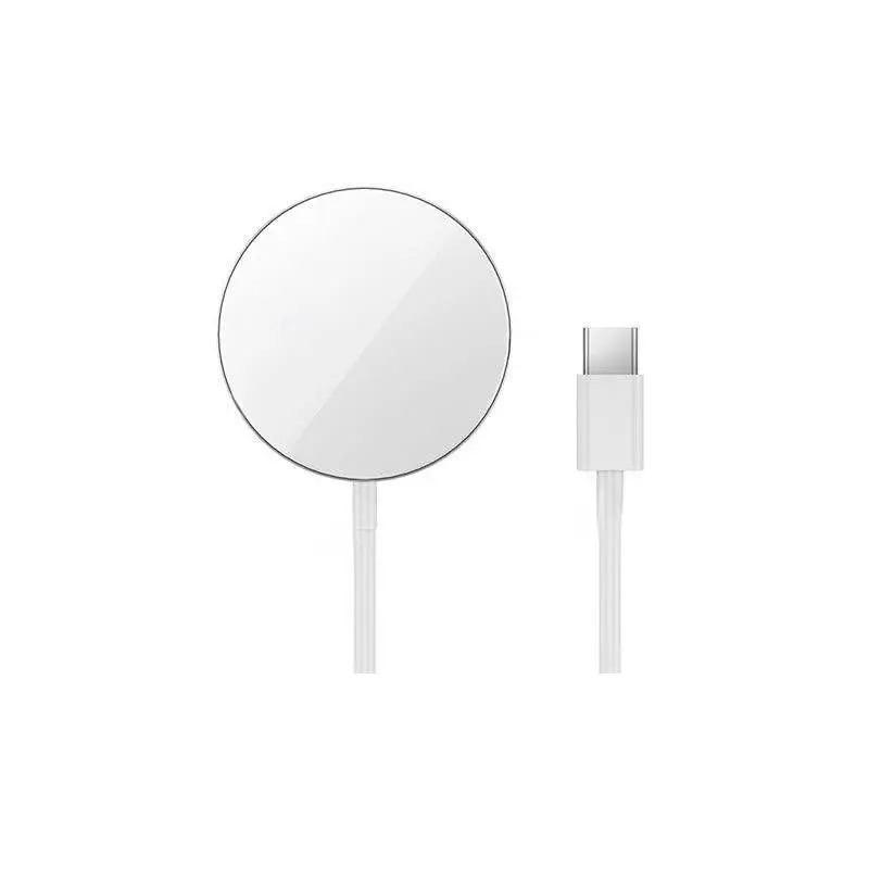 Picture of Hoco CW63 Max 15W Fast Qi2 Magnetic Wireless Fast Charger -White