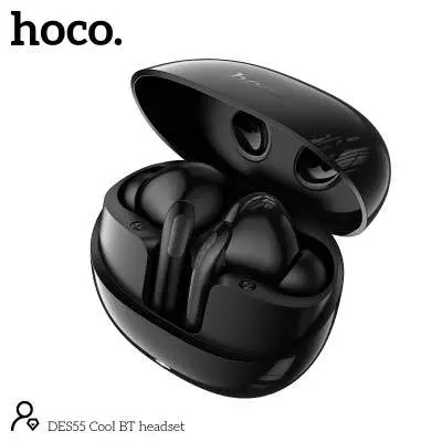 Picture of Hoco DES55 Cool Bluetooth Headset Earbuds -Black