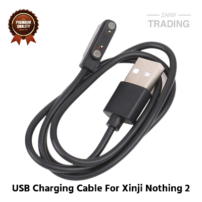 Picture of Xinji Nothing 2 Magnetic Charging Cable High Quality USB Charger Cable USB Charging Cable Dock Bracelet Charger for Xinji Nothing 2 Smart Watch (Black)