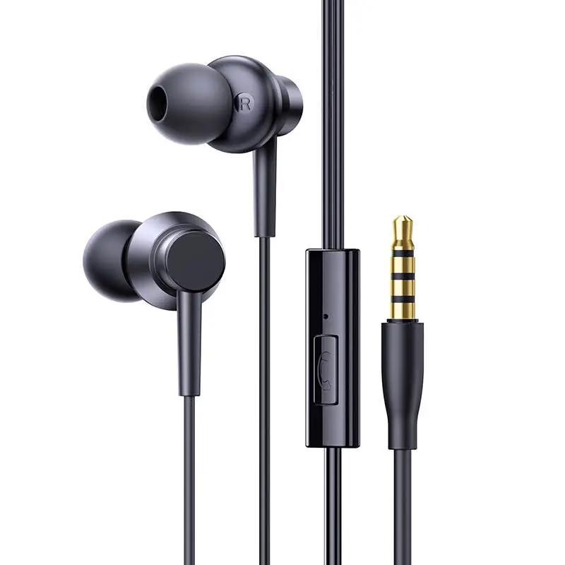 Picture of Baseus Earphone HZ11 3.5mm Wired Earphone Mic Black A00164200113-Z1 -Black