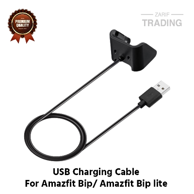Picture of Amazfit Bip Amazfit Bip Lite Magnetic Charging Cable High Quality USB Charger Cable USB Charging Cable Dock Bracelet Charger for Xiaomi Amazfit Bip Amazfit Bip Lite Smart Watch (Black)