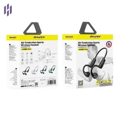 Picture of Awei A886 Pro Air Conduction Headphone -Black