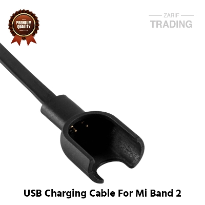 Picture of Mi Band 2 Magnetic Charging Cable High Quality USB Charger Cable USB Charging Cable Dock Bracelet Charger for Xiaomi Mi Band 2 Smart Band (Black)