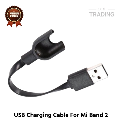 Picture of Mi Band 2 Magnetic Charging Cable High Quality USB Charger Cable USB Charging Cable Dock Bracelet Charger for Xiaomi Mi Band 2 Smart Band (Black)