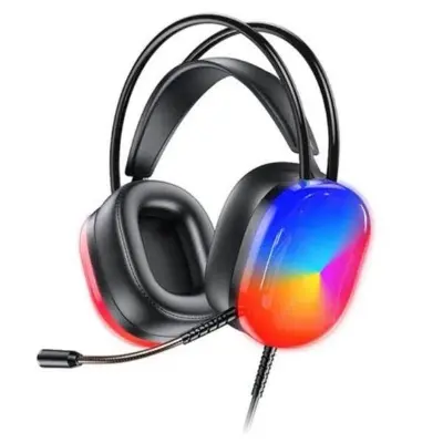 Picture of Awei GM11 Pro RGB Gaming Headphone – 7.1 Surround Sound, 50mm Drivers, USB Plug & Play -Black