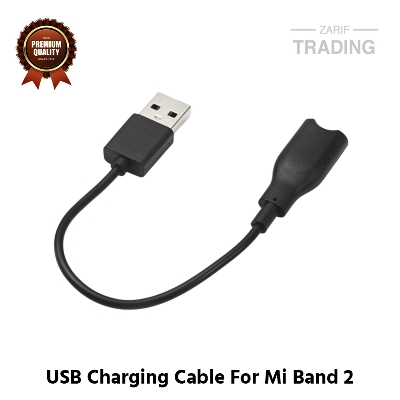Picture of Mi Band 2 Magnetic Charging Cable High Quality USB Charger Cable USB Charging Cable Dock Bracelet Charger for Xiaomi Mi Band 2 Smart Band (Black)