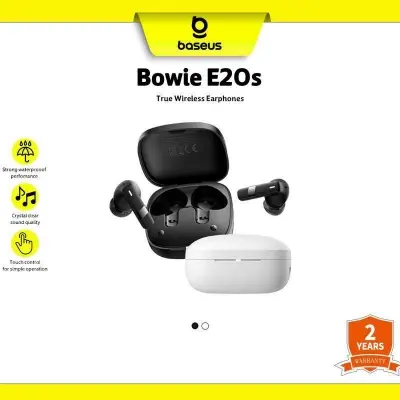 Picture of Baseus Bowie E20s IPX5 ENC TWS Earbuds -Black