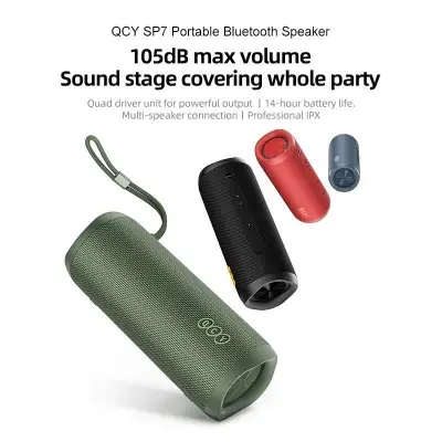 Picture of QCY SP7 Ultra-Portable Bluetooth Speaker -Black