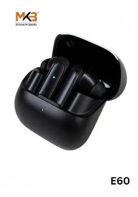 Picture of MKB E60 TRUE WIRELESS Sports Earbuds -Black