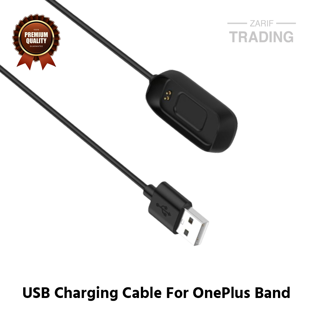 Picture of OnePlus Band Magnetic Charging Cable High Quality USB Charger Cable USB Charging Cable Dock Bracelet Charger for OnePlus Band Smart Watch (Black)