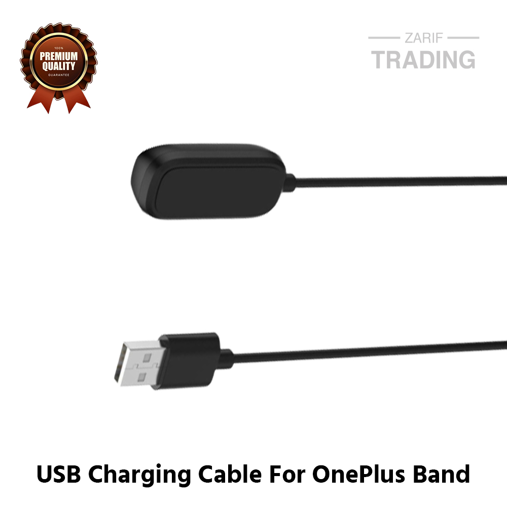 Picture of OnePlus Band Magnetic Charging Cable High Quality USB Charger Cable USB Charging Cable Dock Bracelet Charger for OnePlus Band Smart Watch (Black)