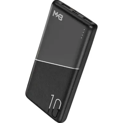 Picture of MKB PK10 2.1A 10000mah Power Bank -Black