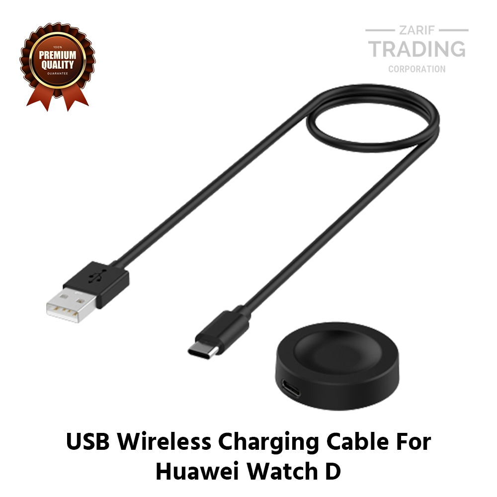 Picture of Huawei Watch D Wireless Charging Cable High Quality USB Charger Cable USB Charging Cable Dock Bracelet Charger For Huawei Watch D Smart Watch (Black)