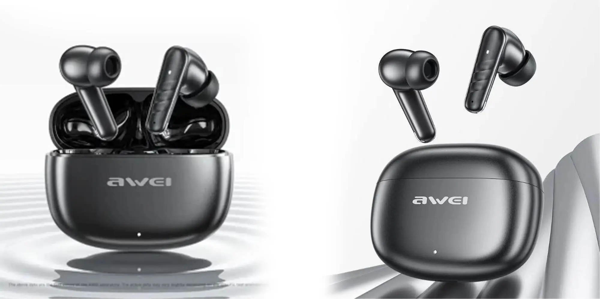Picture of AWEI T108 True Wireless Gaming Bluetooth -Black