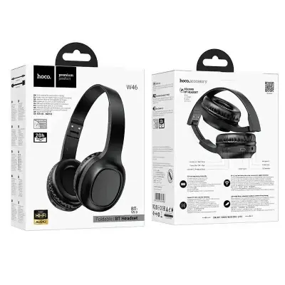 Picture of Hoco W46 Folding Bluetooth Headphone -Black