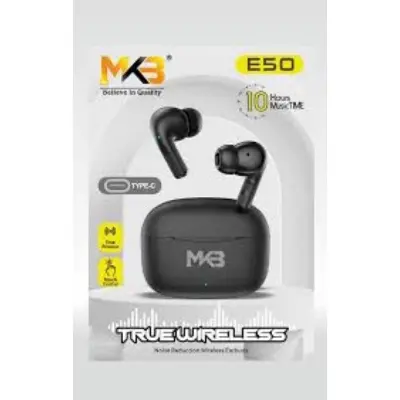 Picture of MKB E50 TRUE WIRELESS EARBUDS -Black