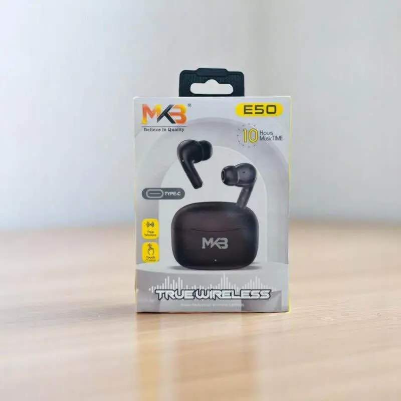 Picture of MKB E50 TRUE WIRELESS EARBUDS -Black