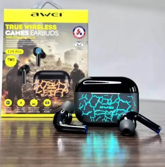 Picture of Awei T29 Pro Gaming Earbuds -Black