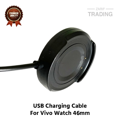 Picture of Vivo Watch 46mm Magnetic Charging Cable High Quality USB Charging Dock Bracelet Charger for Vivo Watch 46mm Smart Watch (Black)