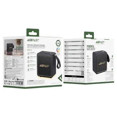 Picture of ACEFAST K3 Nano 46W Bluetooth Portable Speaker IPX6 Waterproof -Black