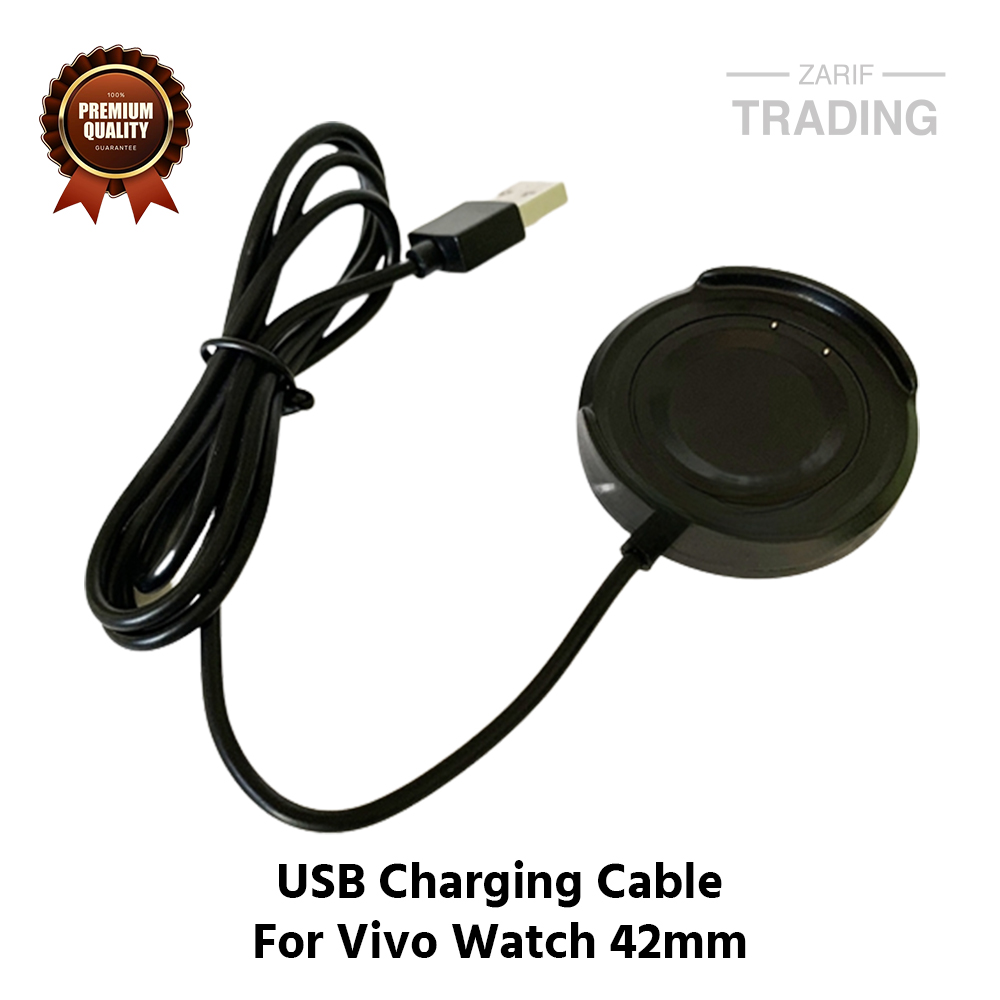 Picture of Vivo Watch 42mm Magnetic Charging Cable High Quality USB Charging Dock Bracelet Charger for Vivo Watch 42mm Smart Watch (Black)