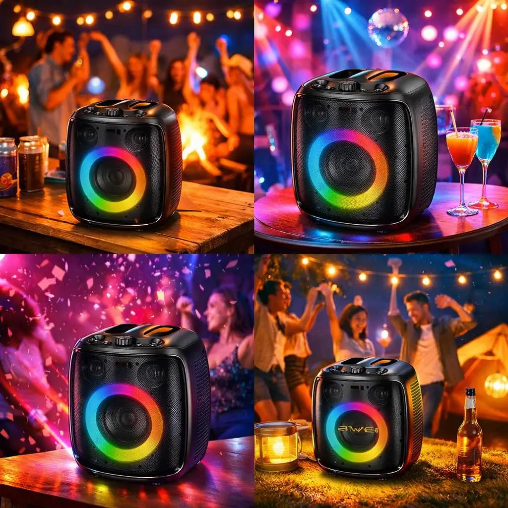 Picture of Awei KA22 50W Outdoor Bluetooth Speaker -Black