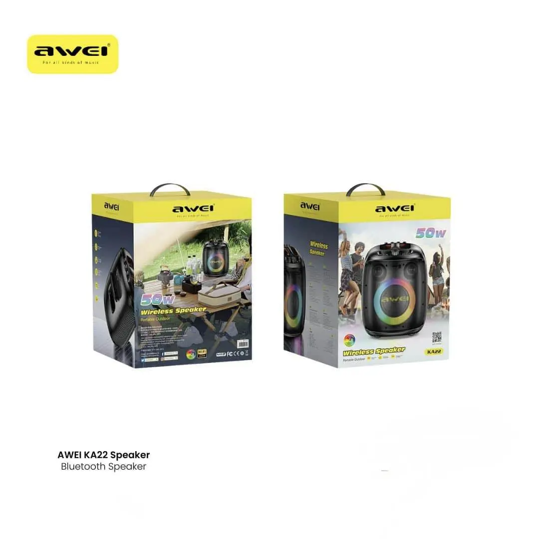 Picture of Awei KA22 50W Outdoor Bluetooth Speaker -Black