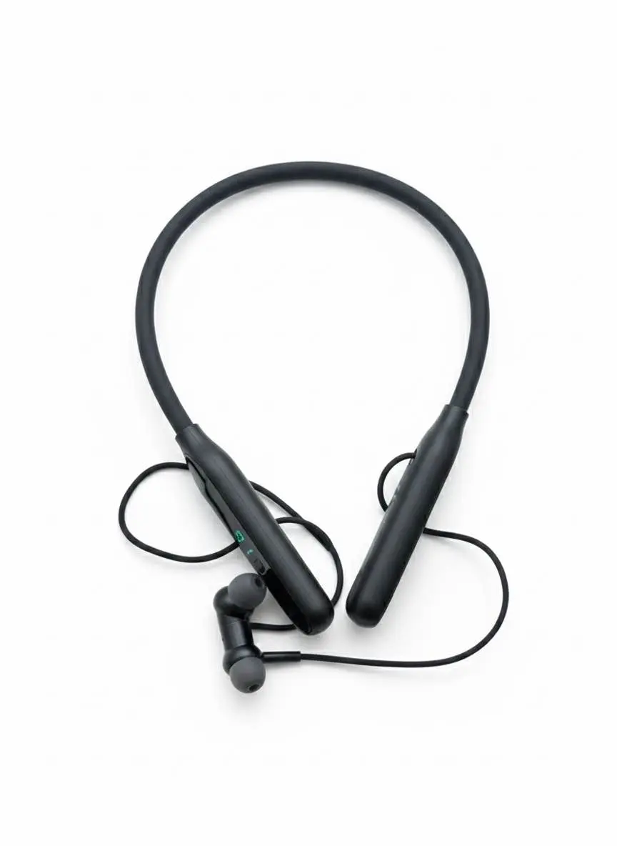 Picture of Awei G75BL 200Hour With Display Neckband Sports Earphones -Black