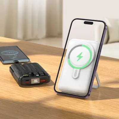 Picture of Power bank “J135 Rico” 22.5W wireless charging 10000mAh -Black